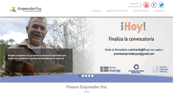 Desktop Screenshot of emprenderpaz.org
