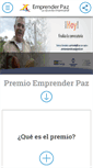 Mobile Screenshot of emprenderpaz.org